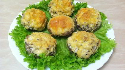 Рецепт Грибов фаршированных