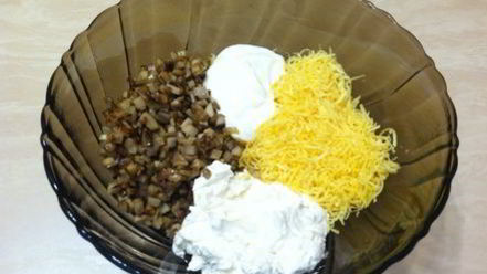 Рецепт грибов фаршированных