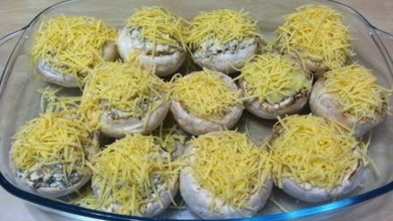 Рецепт грибов фаршированных