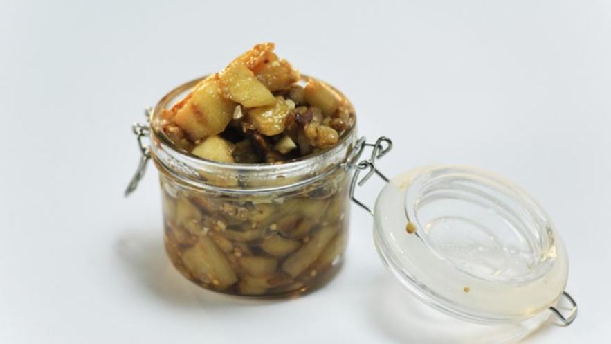 Рецепт грибов из баклажанов