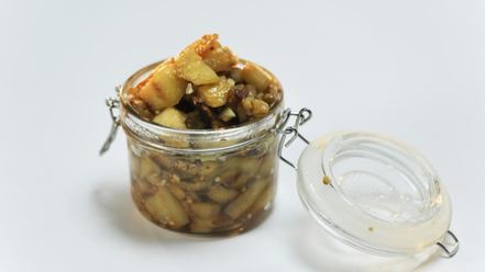 Рецепт грибов из баклажанов