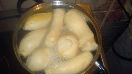 Рецепт грибов обжаренных под соусом с гарниром