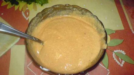 Рецепт грибов обжаренных под соусом с гарниром