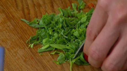 Рецепт грибов по-тоскански с красным перцем и оливками