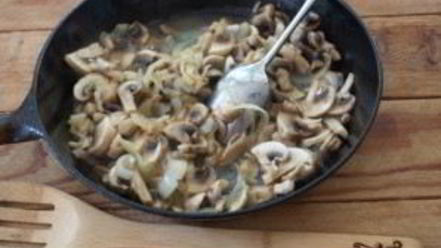 Рецепт грибов под соусом