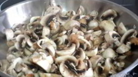 Рецепт грибов со сливками