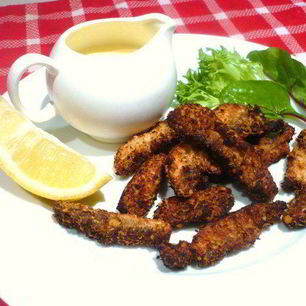 Рецепт Грибов в шубке с Айоли