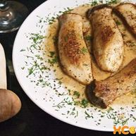 Рецепт Грибов в сливочном соусе