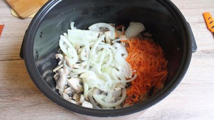 Рецепт грибов в сметане в мультиварке тушеные