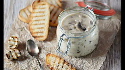 Рецепт Грибов в сметанном соусе