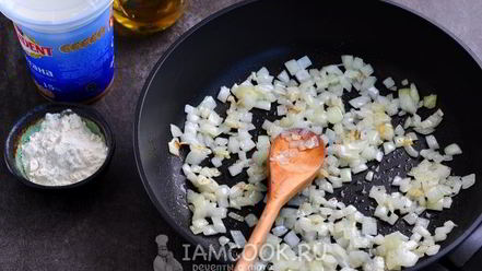 Рецепт грибов в сметанном соусе