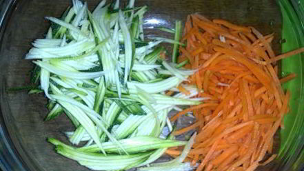 Рецепт грибов вешенки с овощами по-корейским мотивам