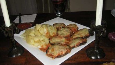 Рецепт грибов запеченных с сыром