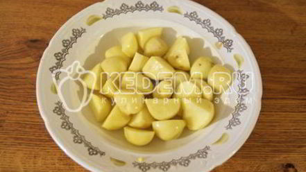 Рецепт лисичек жареных с картофелем