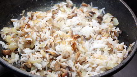 Рецепт постных фаршированных шампиньонов