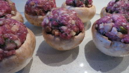 Рецепт шампиньонов фаршированных