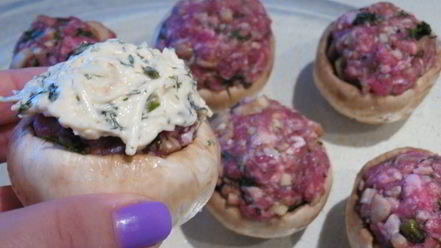 Рецепт шампиньонов фаршированных