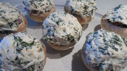 Рецепт шампиньонов фаршированных