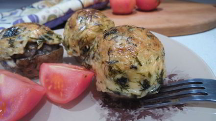 Рецепт шампиньонов фаршированных