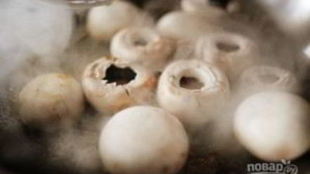 Рецепт шампиньонов под сыром в духовке