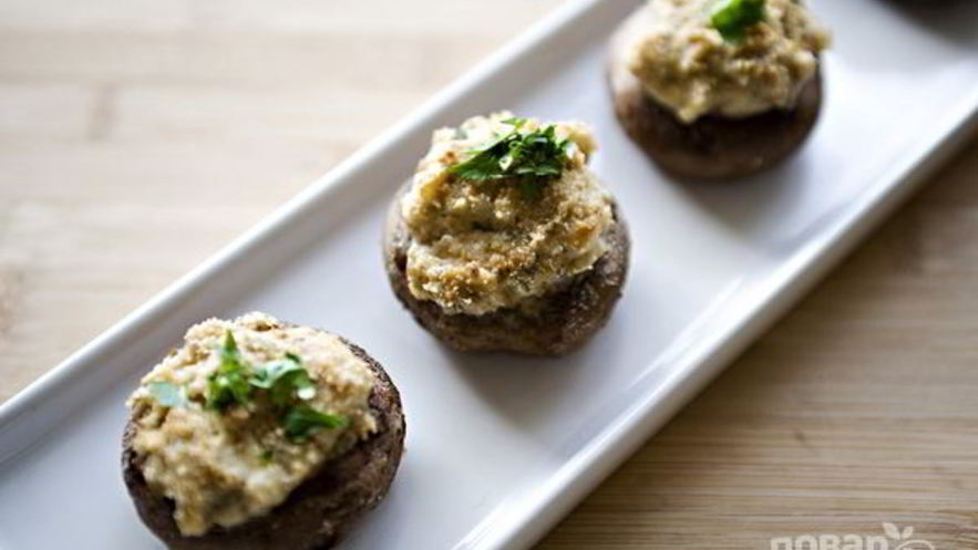 Рецепт шампиньонов постных