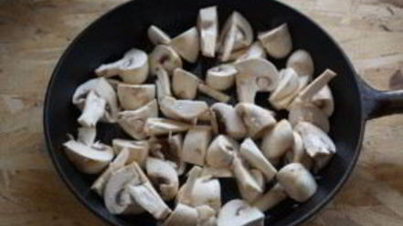Рецепт шампиньонов с чесноком и зеленью