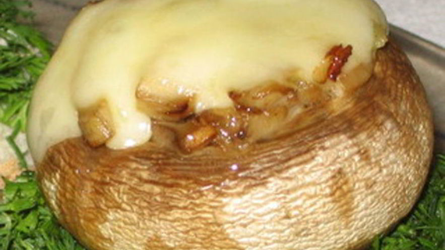 Рецепт шампиньонов с сыром