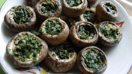 Рецепт шампиньонов с эстрагоном