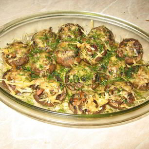 Рецепт Шампиньонов в микроволновке