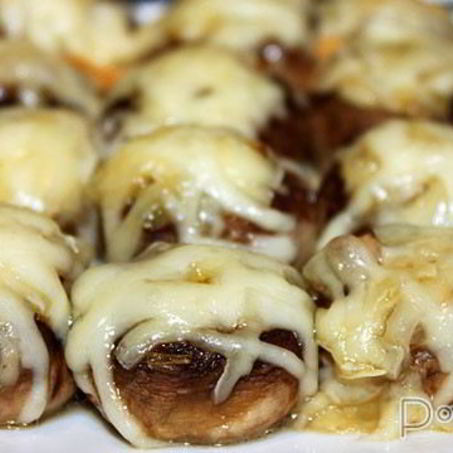 Рецепт Шампиньонов, запеченных с сыром