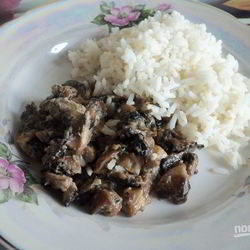 Рецепт Шампиньонов жареных со сметаной