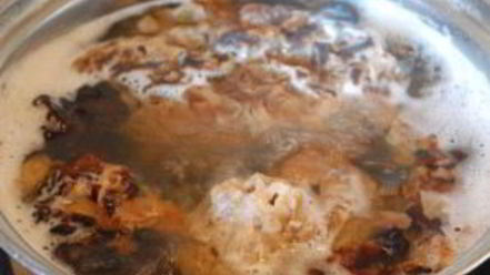 Рецепт сморчков запеченных под сыром с картофелем