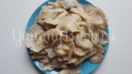 Рецепт вешенок с жареной картошкой