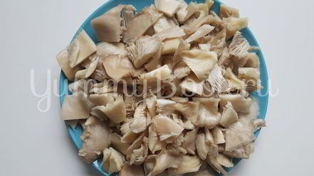 Рецепт вешенок с жареной картошкой