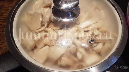 Рецепт вешенок с жареной картошкой