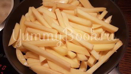 Рецепт вешенок с жареной картошкой