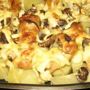 Рецепт Запеченных опят