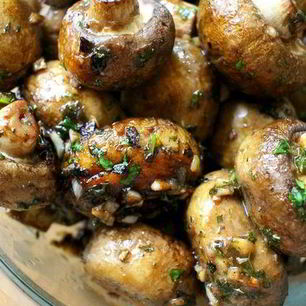 Рецепт Запеченных шампиньонов с прованскими травами