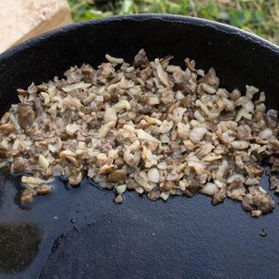 Рецепт Жаренных строчек на сковороде