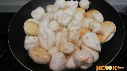 Рецепт жареных грибов дождевики