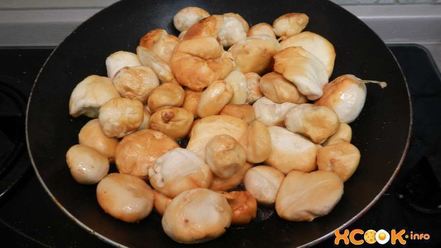 Рецепт жареных грибов дождевики