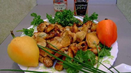 Рецепт жареных грибов дождевики