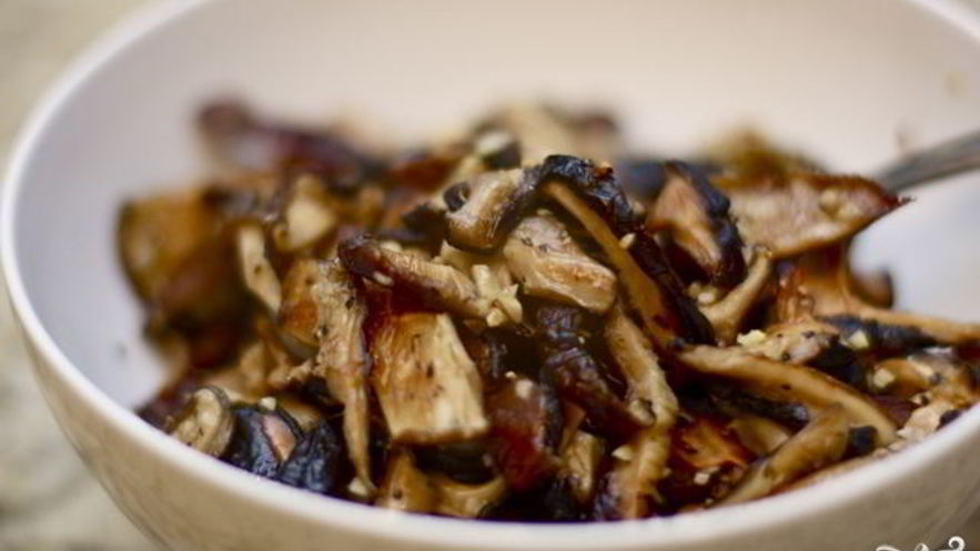 Рецепт жареных шиитаке