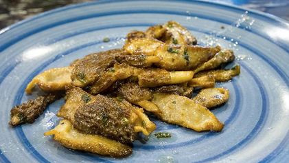 Рецепт Жареных сморчков