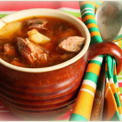 Рецепт Бограча — венгерского гуляша по-закарпатски