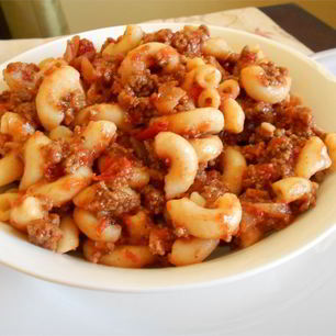 Рецепт Гуляша из фарша с макаронами