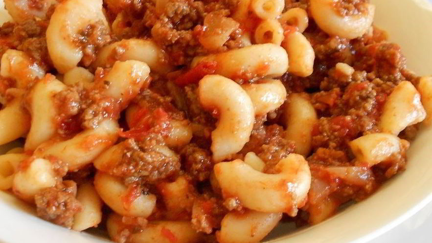 Рецепт гуляша из фарша с макаронами