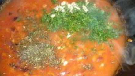 Рецепт гуляша из фасоли