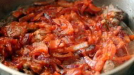 Рецепт гуляша из говядины с черносливом