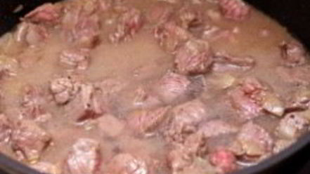 Рецепт гуляша из говядины с картошкой